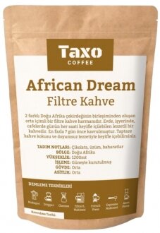 Taxo Coffee African Dream Kağıt Filtre Kahve 200 gr Kahve kullananlar yorumlar